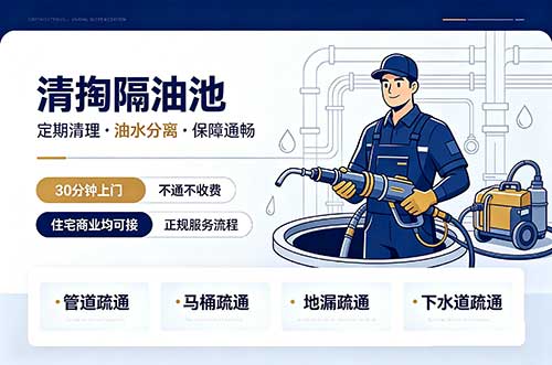 义马清掏隔油池